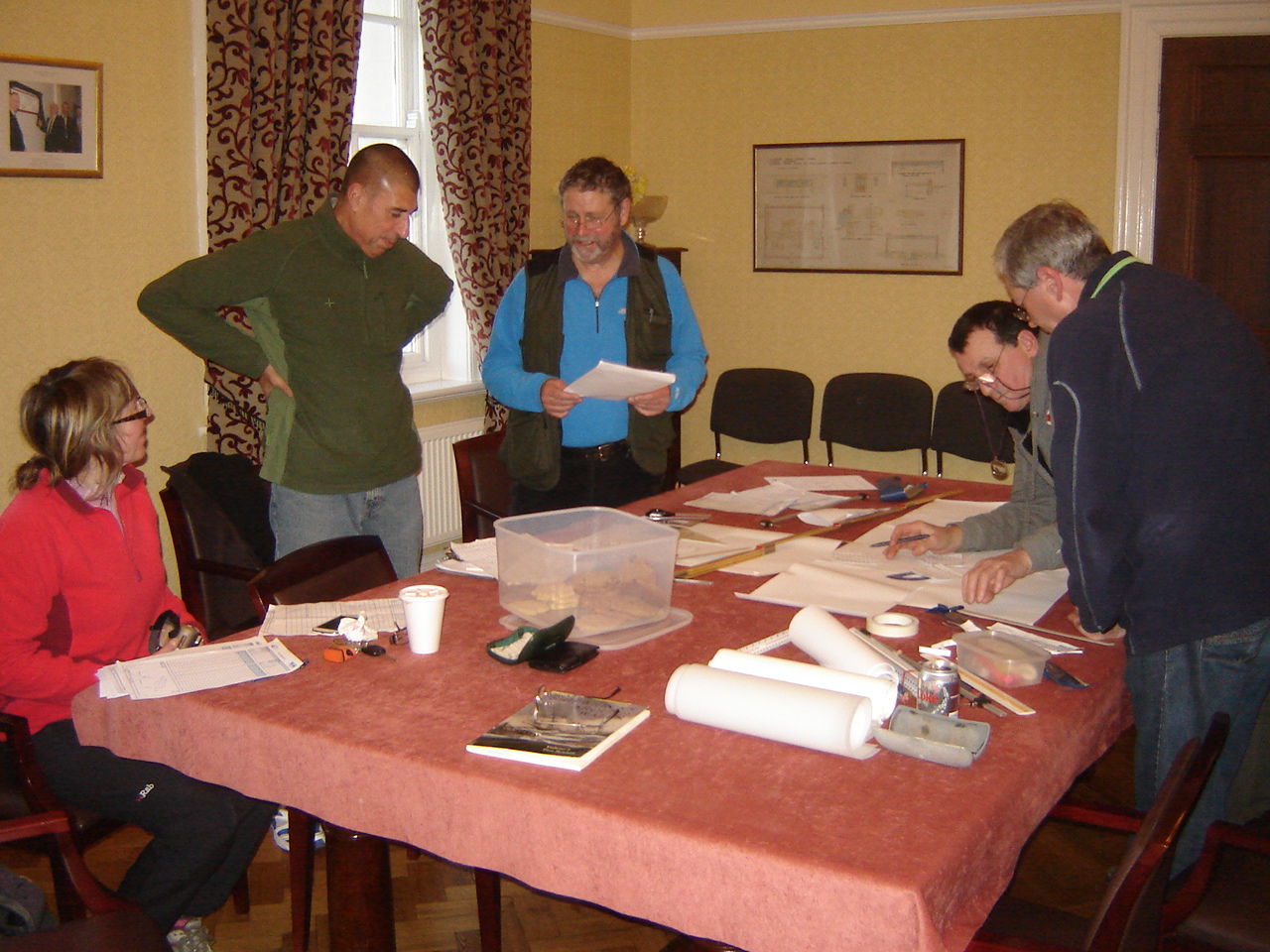  Drawing up the 2D Survey and Planning Frame results.